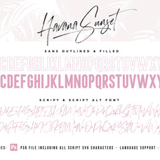 Havana Sunset Font Duo + SVG - Set Sail Studios 1.jpg