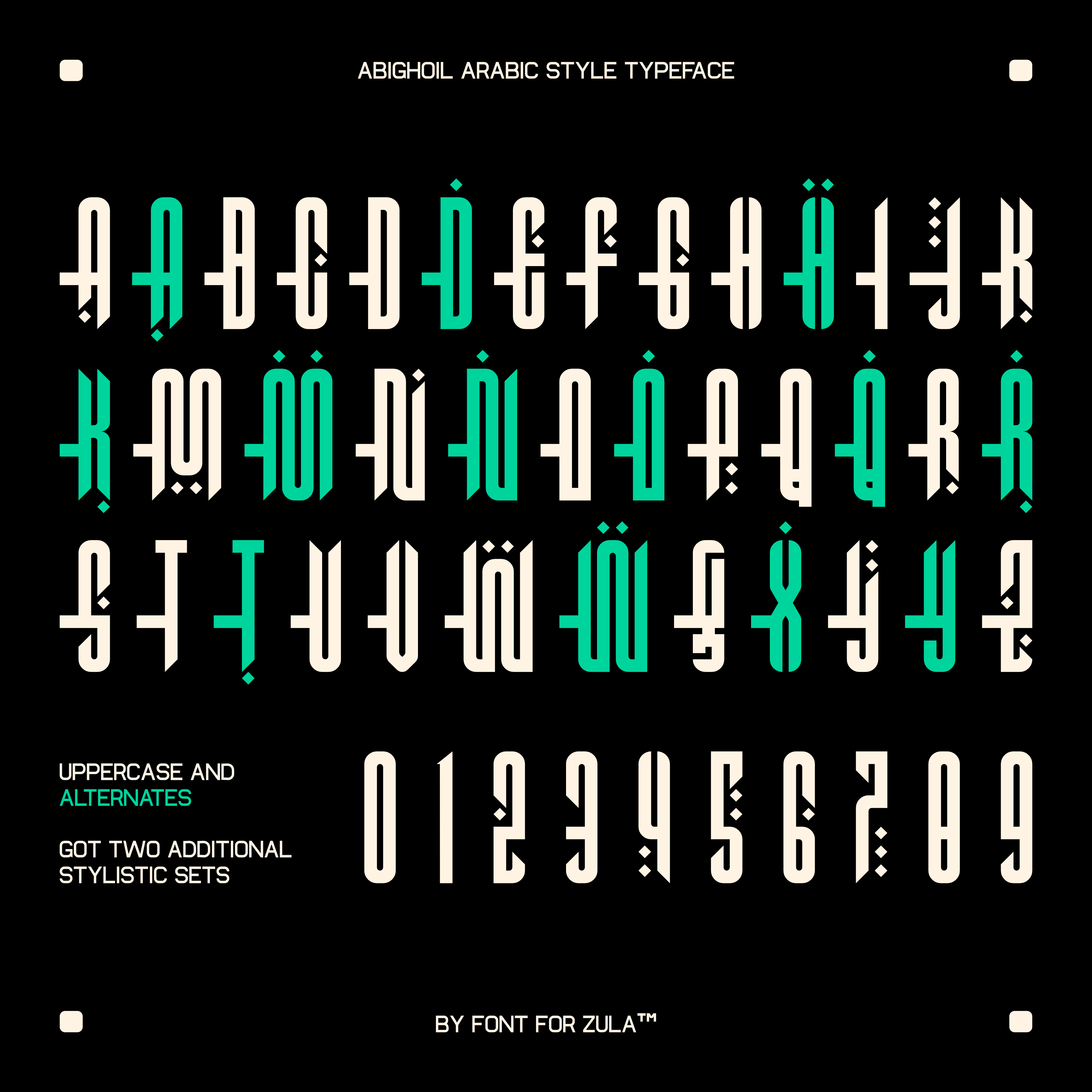 ABIGHOIL Typeface
