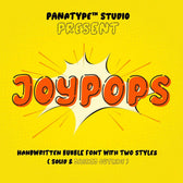 Joypops Handwritten Bubble Font