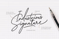 Katherine Script (+Premade Logo)