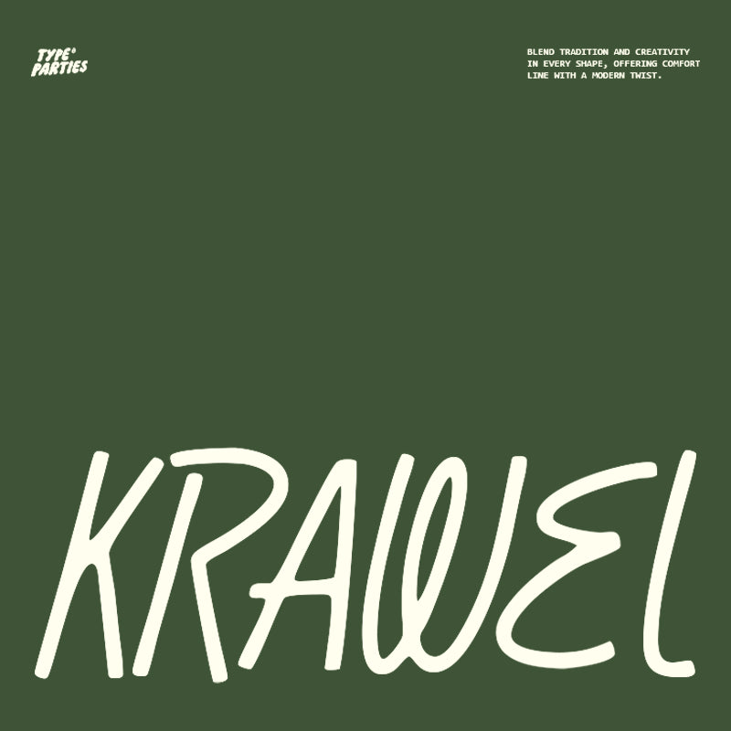 Krawel - Handwritten Monoline Font - Typeparties 1.png