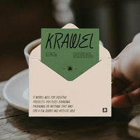 Krawel - Handwritten Monoline Font