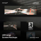 LED Large Screen Mockups