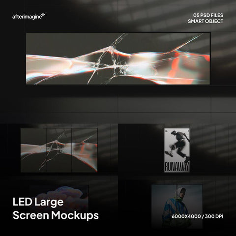 LED Large Screen Mockups