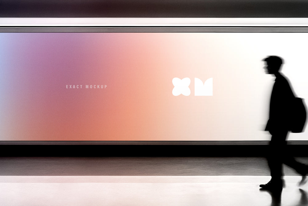 Large Wide Screen Mockup by Pixelbuddha