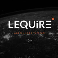 Lequire - Modern Logo Typeface