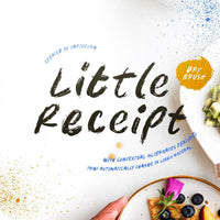 Little Receipt - Rough Brush Font