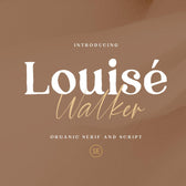Louise Walker - FONT DUO