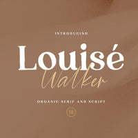 Louise Walker - FONT DUO
