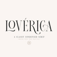 Loverica - Modern Condensed Serif