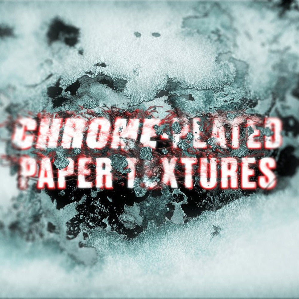 Chrome-Plated Paper Texture Pack