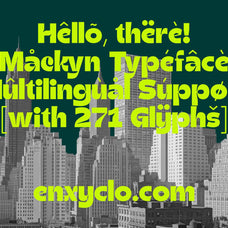 Mackyn - Modern Bold Font - Enxyclo Studio 1.png