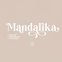 Mandalika - Modern Bold Serif