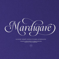 Mardigare - Luxury Script