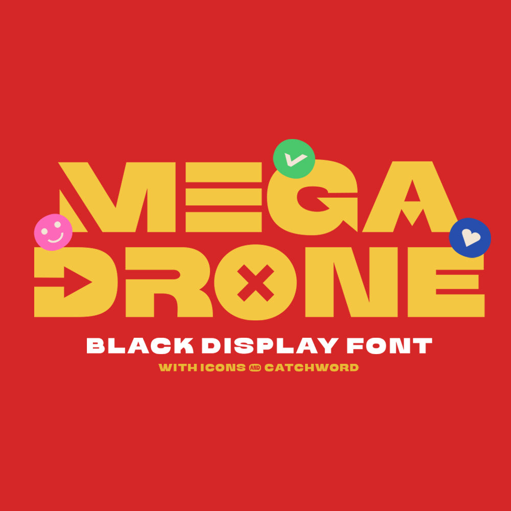 Mega Drone - Black Display Font - Sarid Ezra 1.jpg