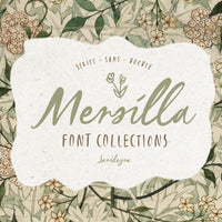 Mersilla - Font Collections + Doodle