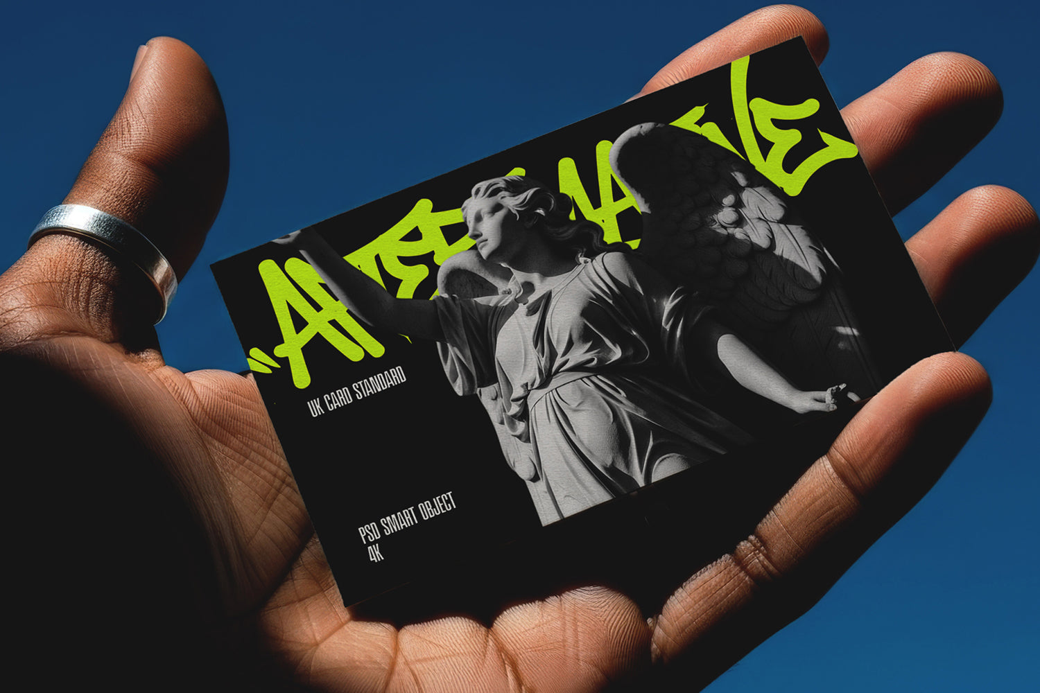 Modern Minimal Business Card Mockups - Afterimagine 2.webp