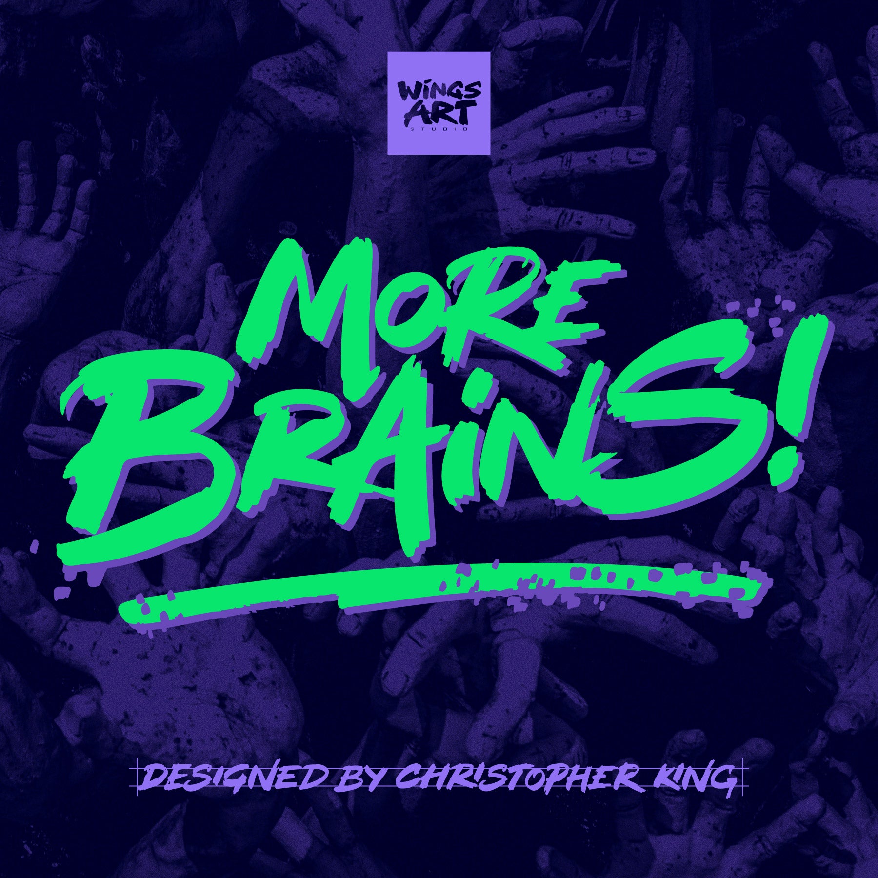 More Brains! Retro 80s VHS Horror Font - Wingsart Studio 1.jpg