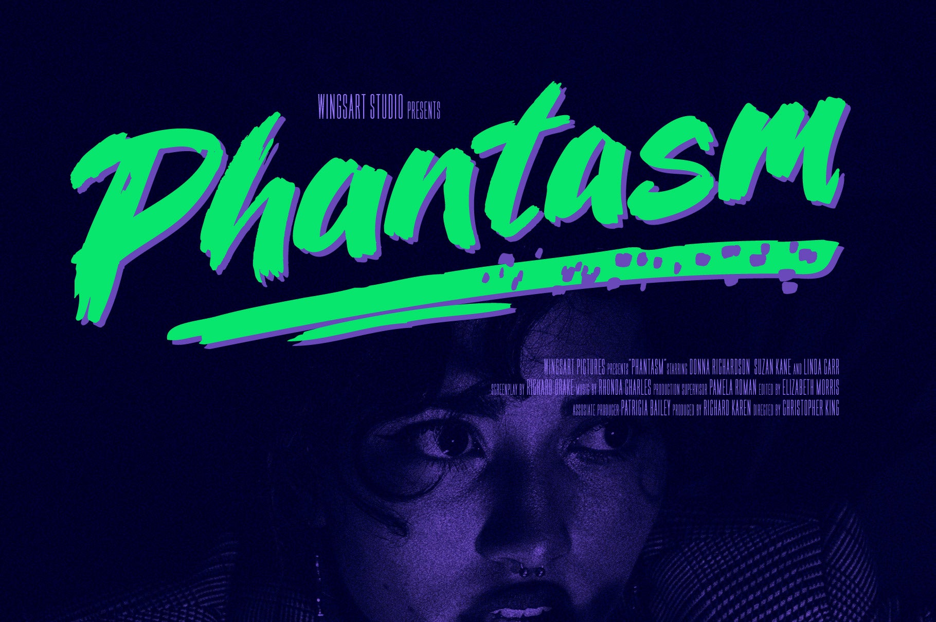 More Brains! Retro 80s VHS Horror Font - Wingsart Studio 1.jpg