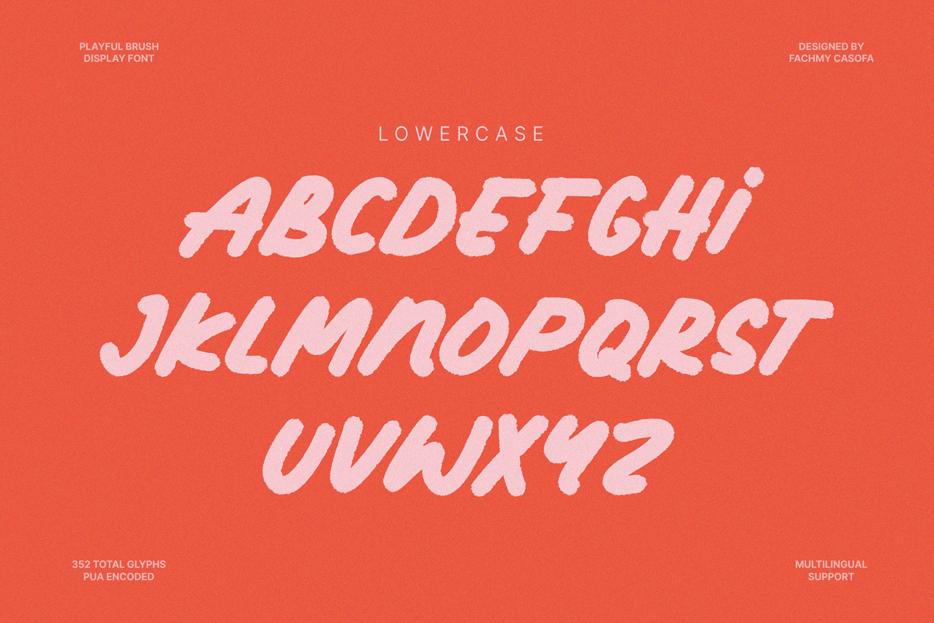 NCL AMORE BENKOVA - Bold Brush Playful Display Font