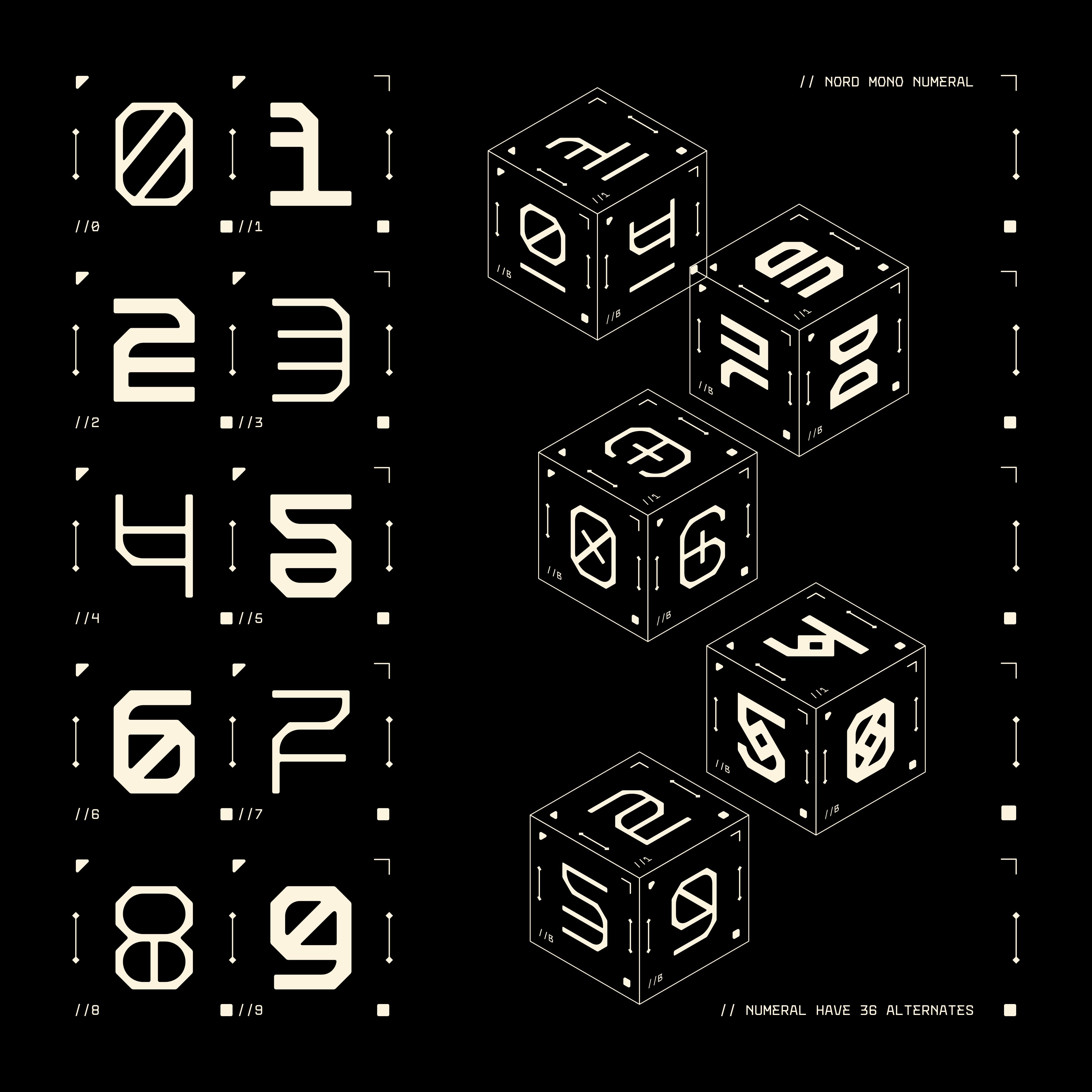 NORD MONOSPACED TYPEFACE FAMILY - Font For Zula™ 6.png