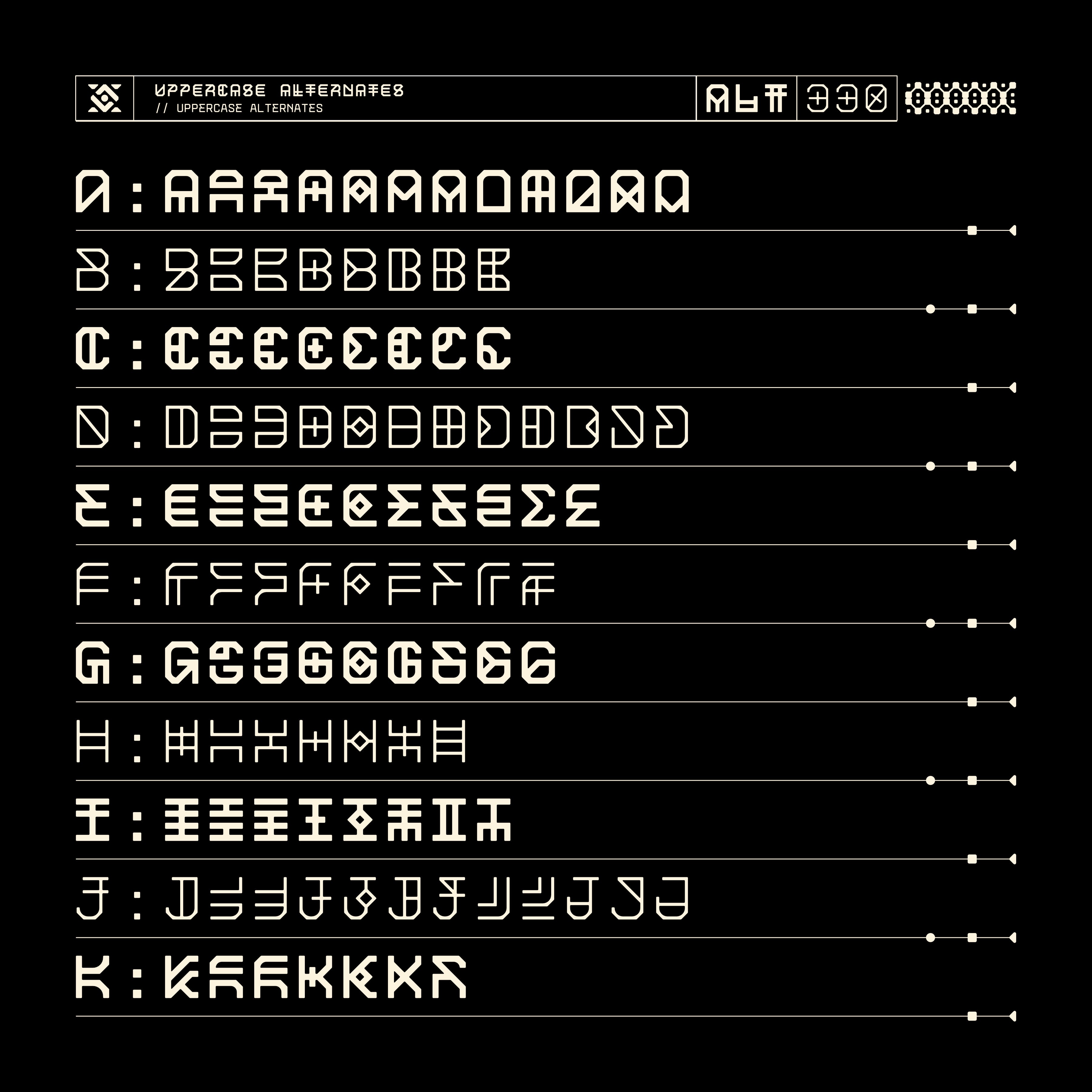 NORD MONOSPACED TYPEFACE FAMILY - Font For Zula™ 8.png