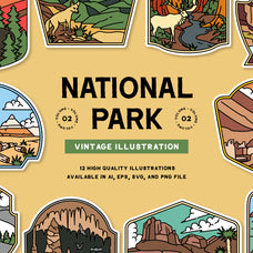 National Park Illustration Vol. 02 - Skilline Supply Co 1.jpg