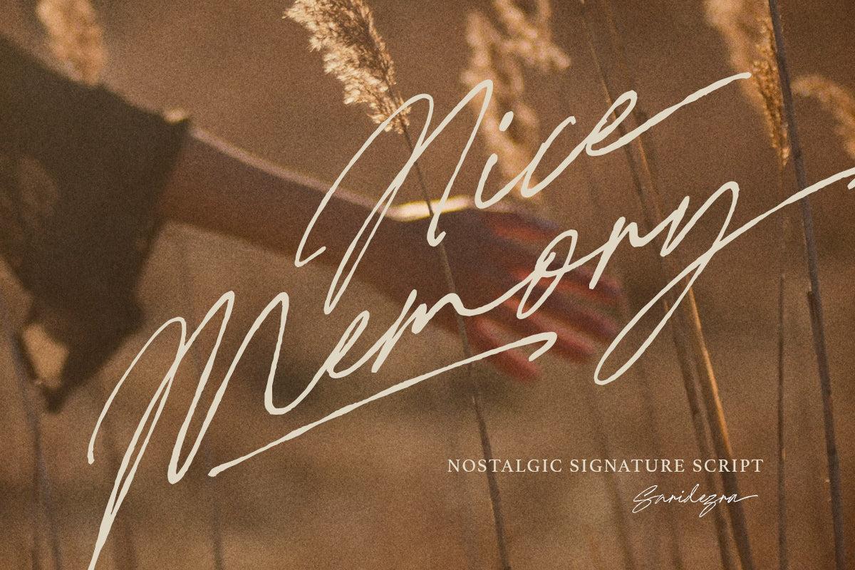 Nice Memory - Nostalgic Script - Sarid Ezra 12.jpg