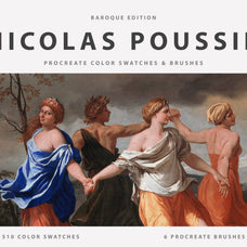 Nicolas Poussin Procreate Kit - Digi Life 1.jpg