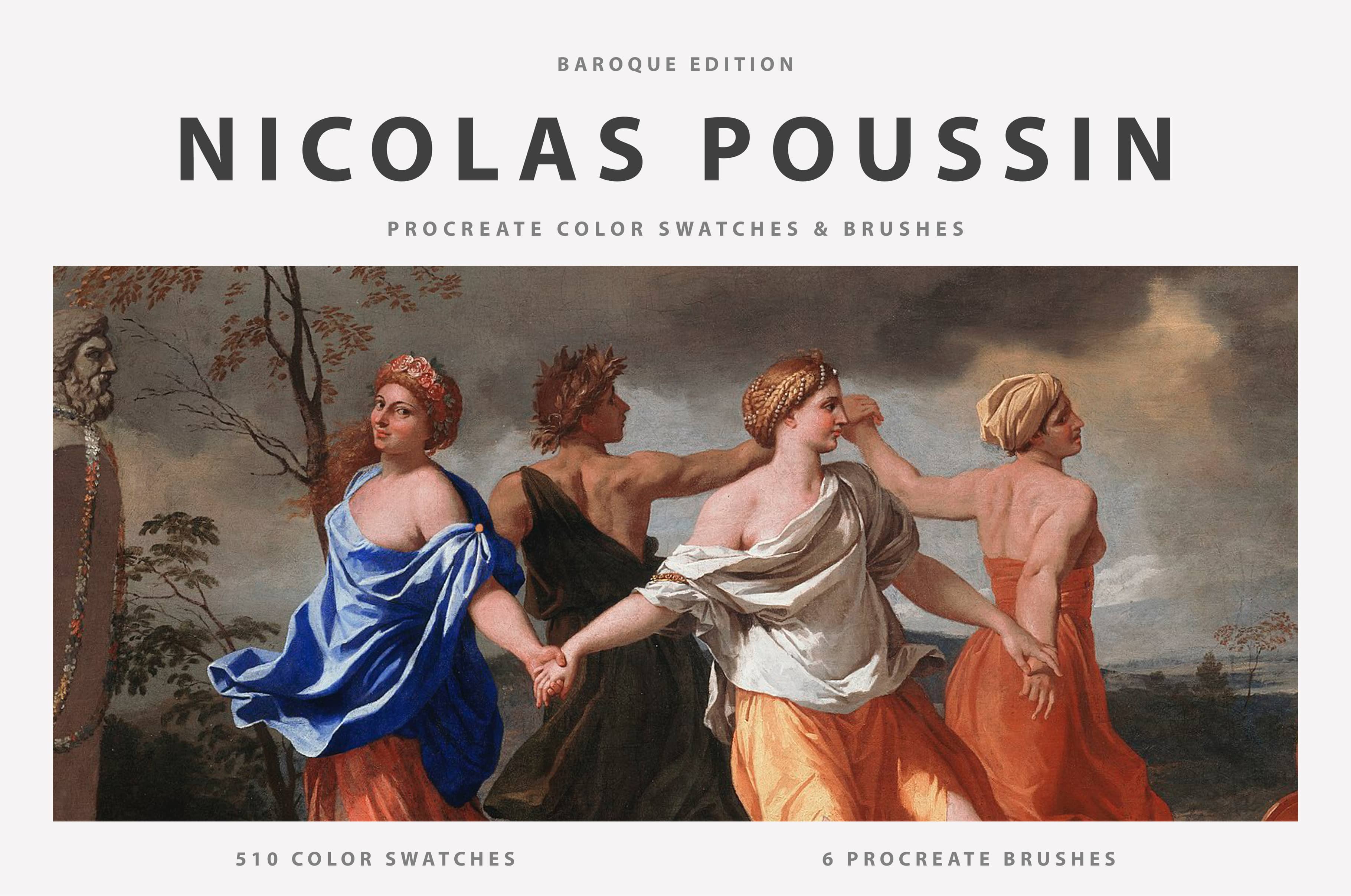 Nicolas Poussin Procreate Kit - Digi Life 1.jpg