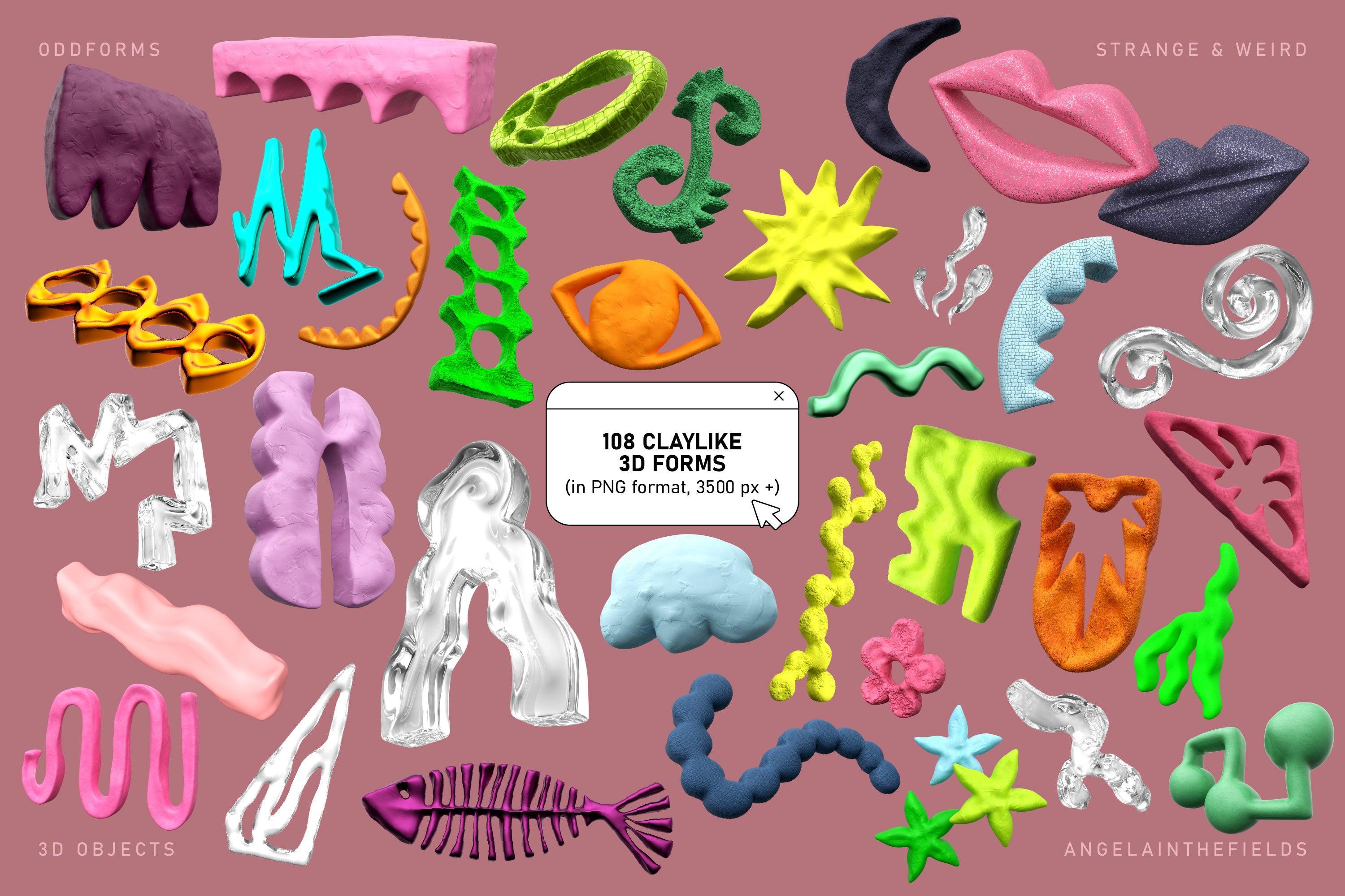 ODDFORM Claymation Objects - angelainthefields 1.jpg