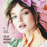 Old Print Photo Effect