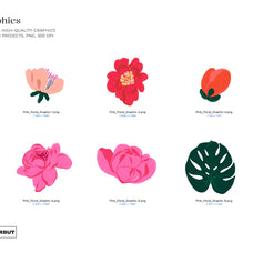 PINK Bold Bloom Abstract Flower Pattern - likorbut 6.jpg