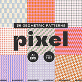 PIXEL Cozy Vintage Geometric Pattern Set