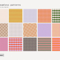 PIXEL Cozy Vintage Geometric Pattern Set - likorbut 2.jpg