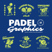 Padel Graphics Collection