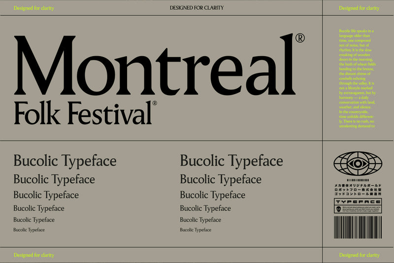 Pavilion Serif Typeface