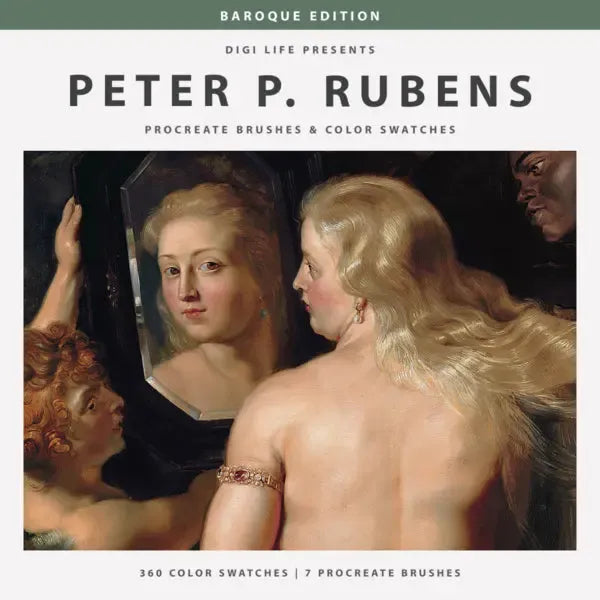 Peter Paul Rubens Procreate Kit - Digi Life 1.webp