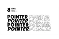 Point Panther (8 BOLD FONTS)