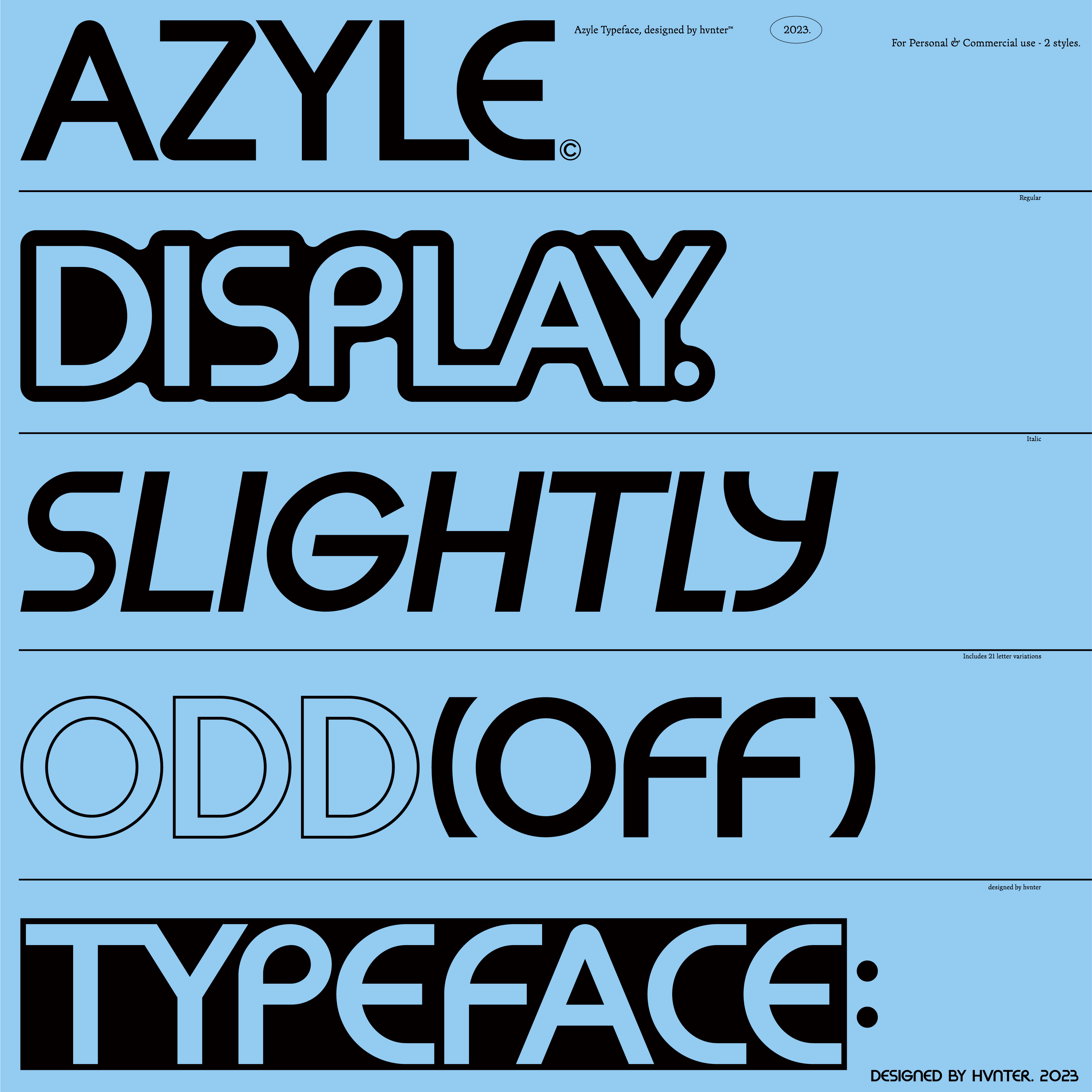 Azyle Typeface