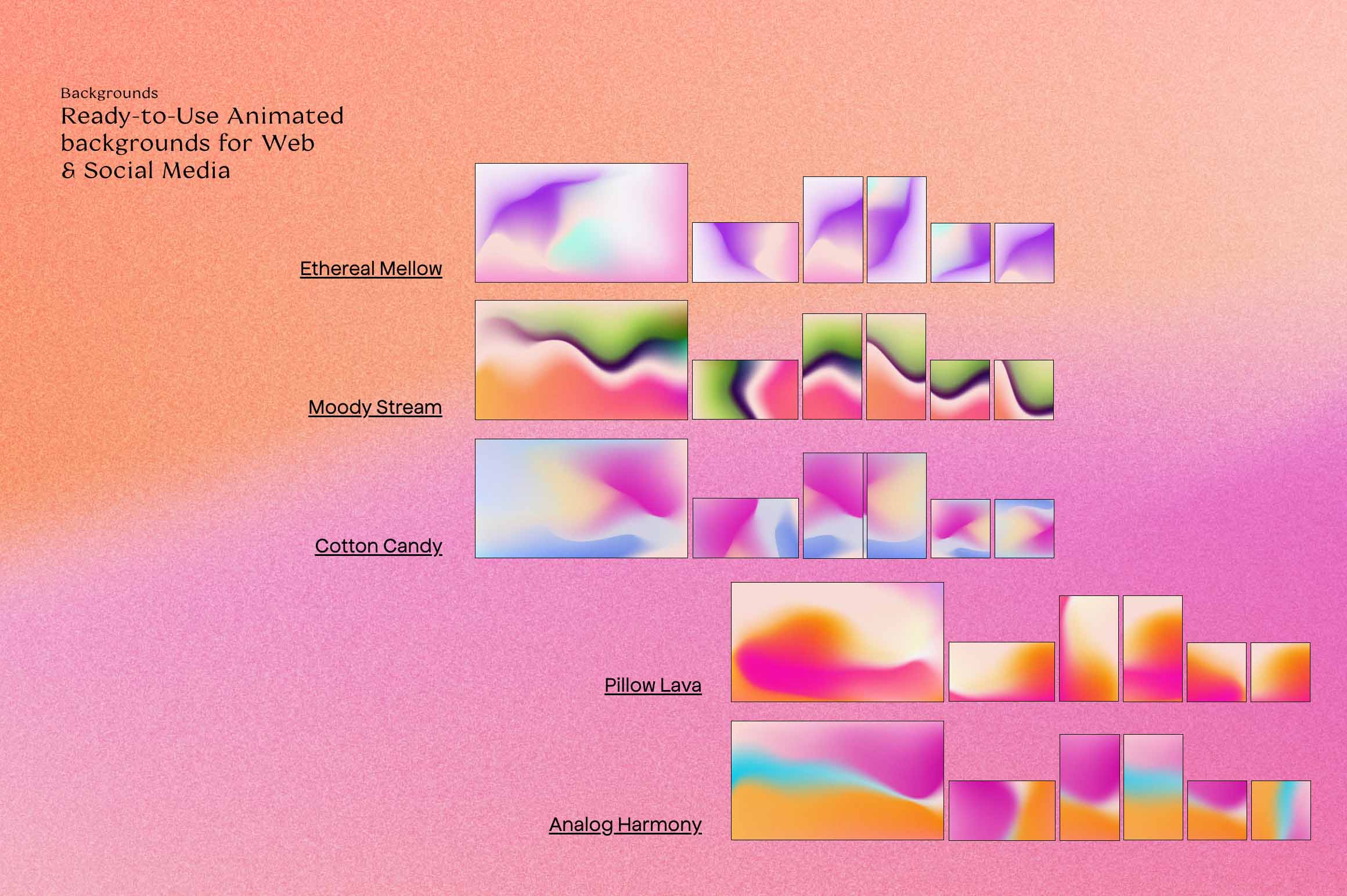 Dusk - Animated Gradients