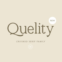 Quelity - Crooked Serif Font