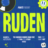 RUDEN Display Font