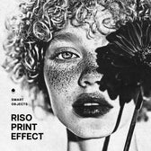 Risoprint Photo Effect