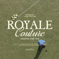 Royale Couture - Essential Font Trio