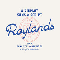 Roylands Font Duo