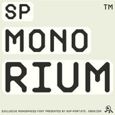 SP MONORIUM |  MONOSPACED MODULAR FONTS