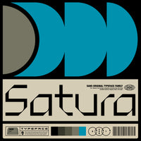 Satura Display Typeface Family