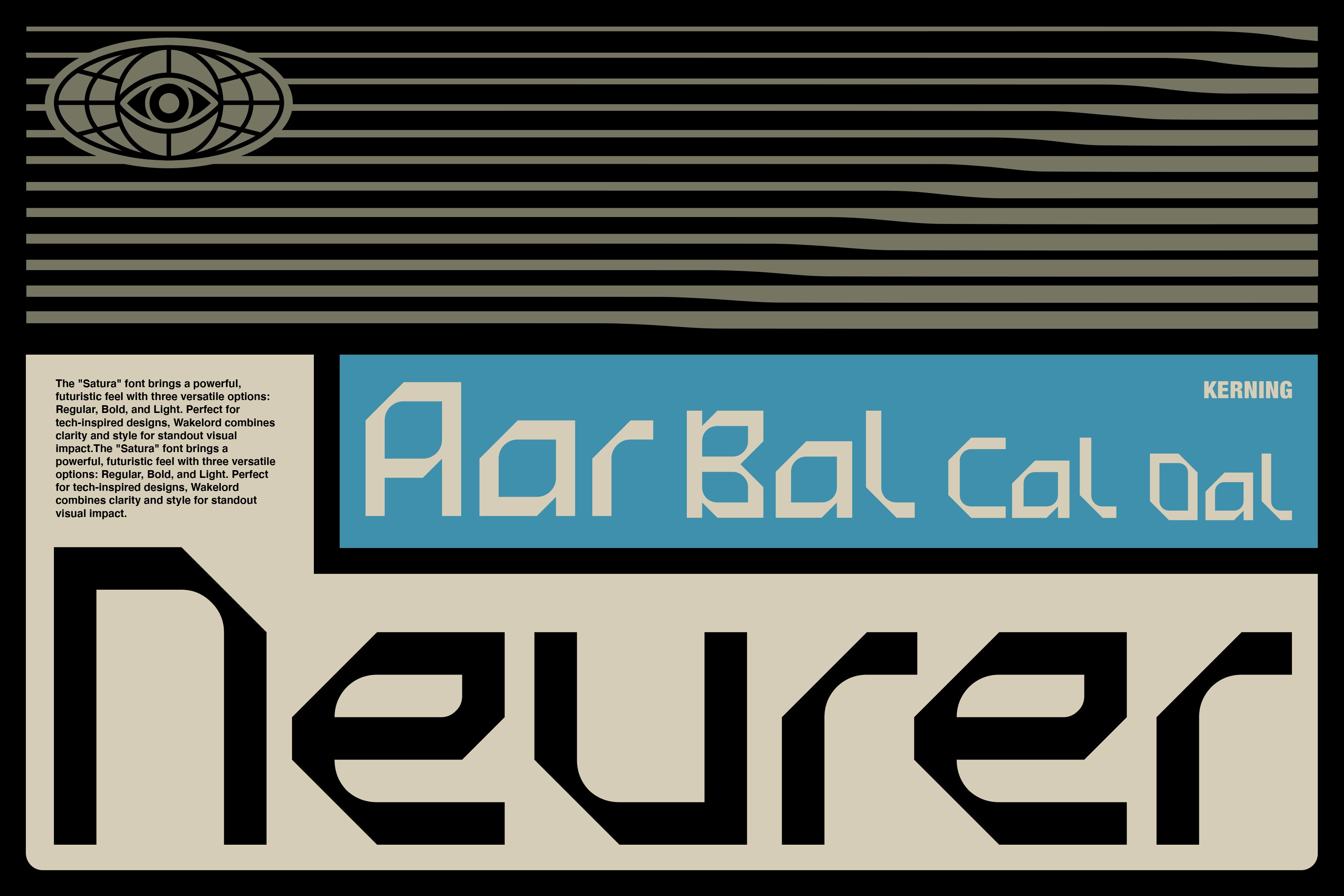 Satura Display Typeface Family - God Control 2.jpg