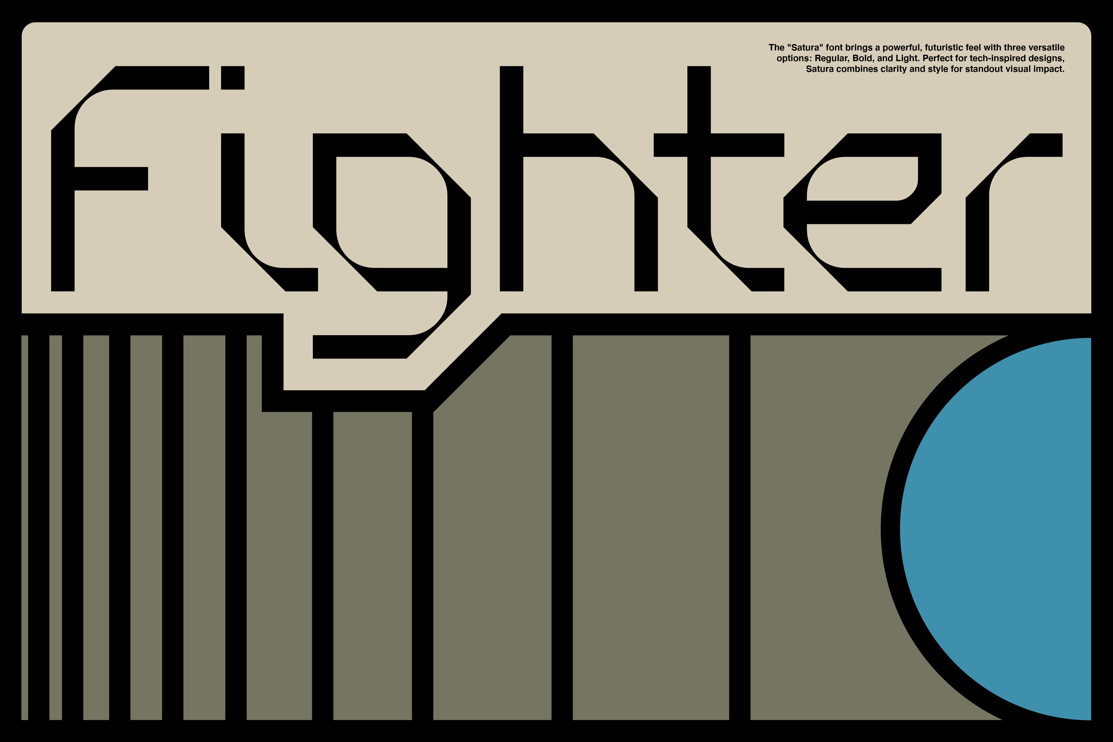 Satura Display Typeface Family - God Control 4.jpg